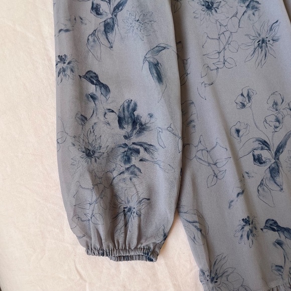 Aritzia Wilfred⎜MIRIAM DRESS⎜DRY BASIL / GRANITE BLUE - Picture 10 of 15